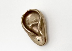 Right Ear Made From Bronze